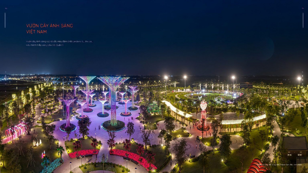 Công viên 36ha Vinhomes Grand Park